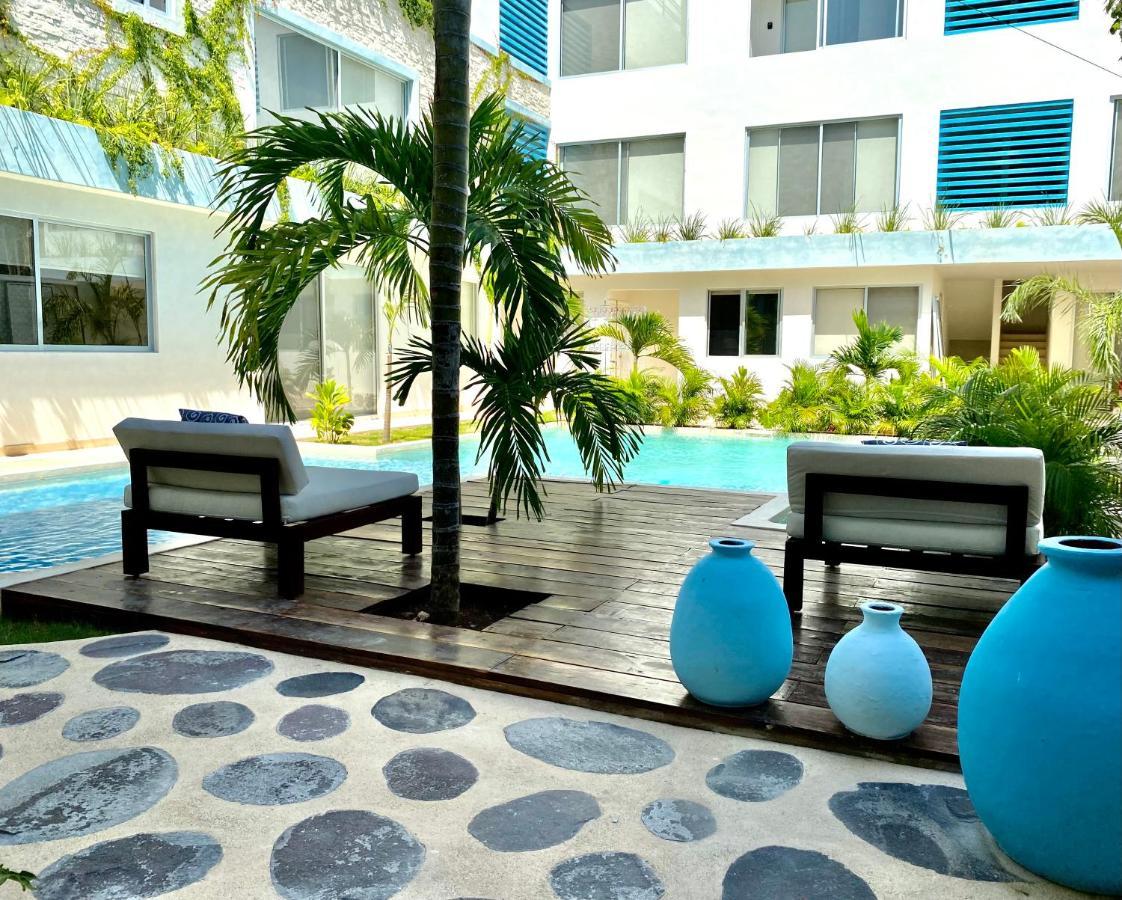 Rosa Azul Tulum Aparthotel Exterior foto