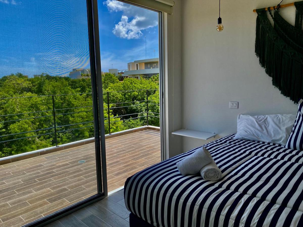Rosa Azul Tulum Aparthotel Exterior foto