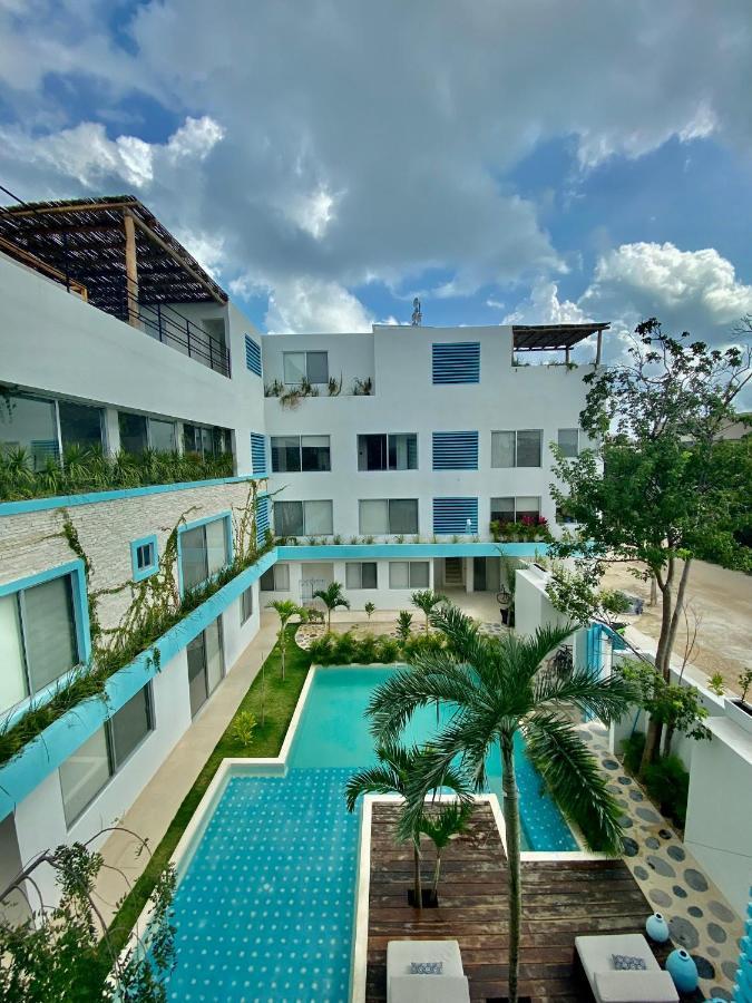 Rosa Azul Tulum Aparthotel Exterior foto