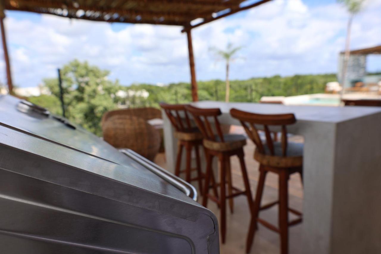 Rosa Azul Tulum Aparthotel Exterior foto