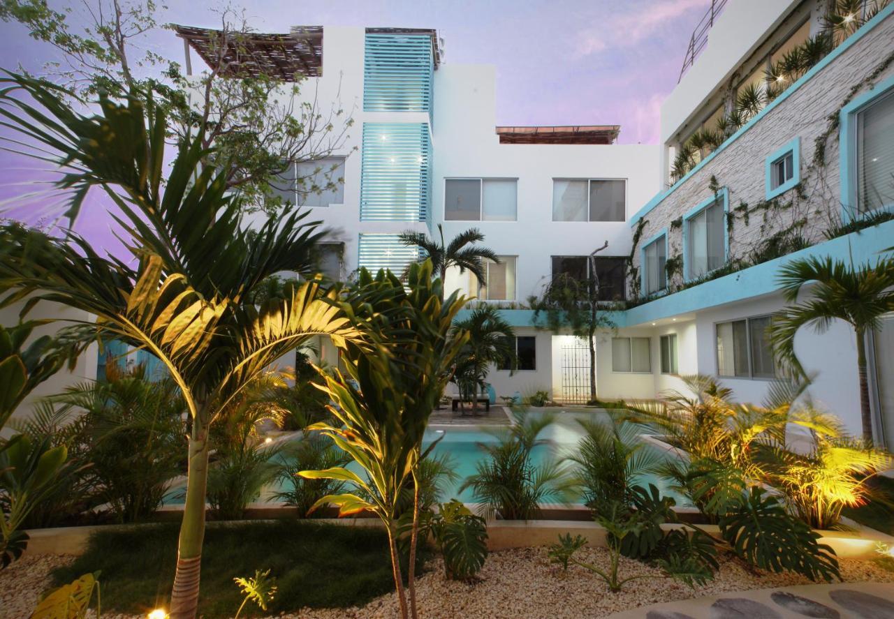 Rosa Azul Tulum Aparthotel Exterior foto