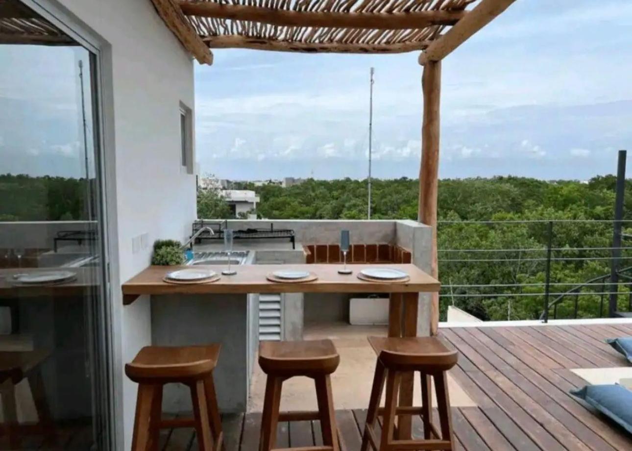 Rosa Azul Tulum Aparthotel Exterior foto