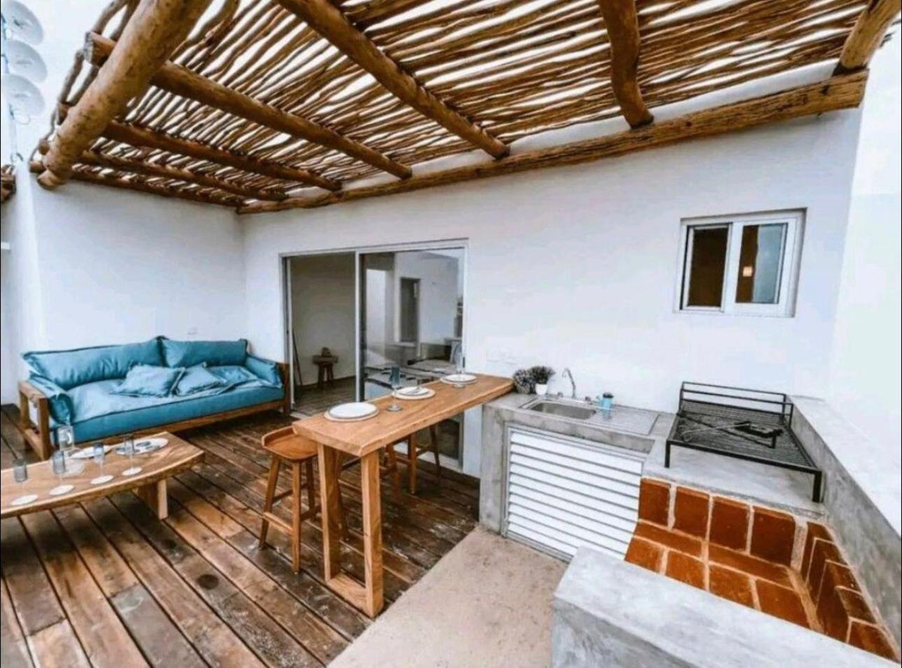 Rosa Azul Tulum Aparthotel Exterior foto